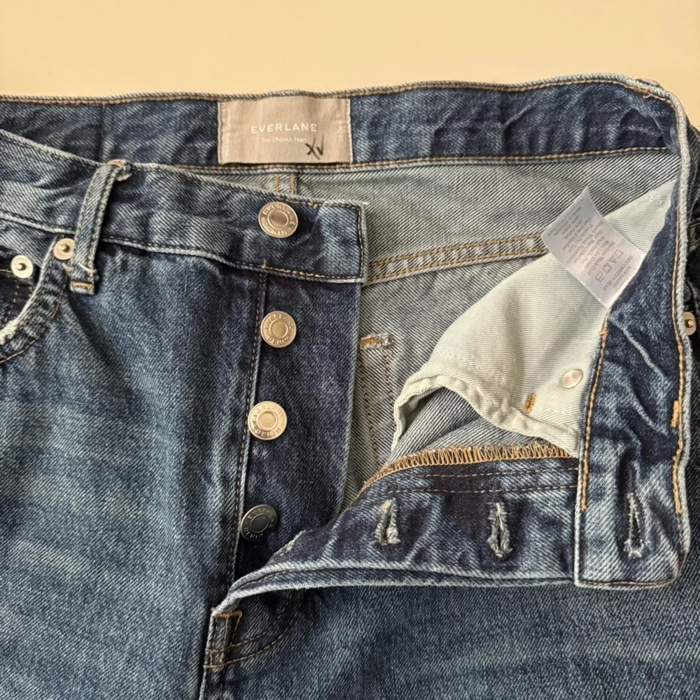 Everlane The Cheeky Jean Crop High Rise 💯% Cotton Women’s size 26